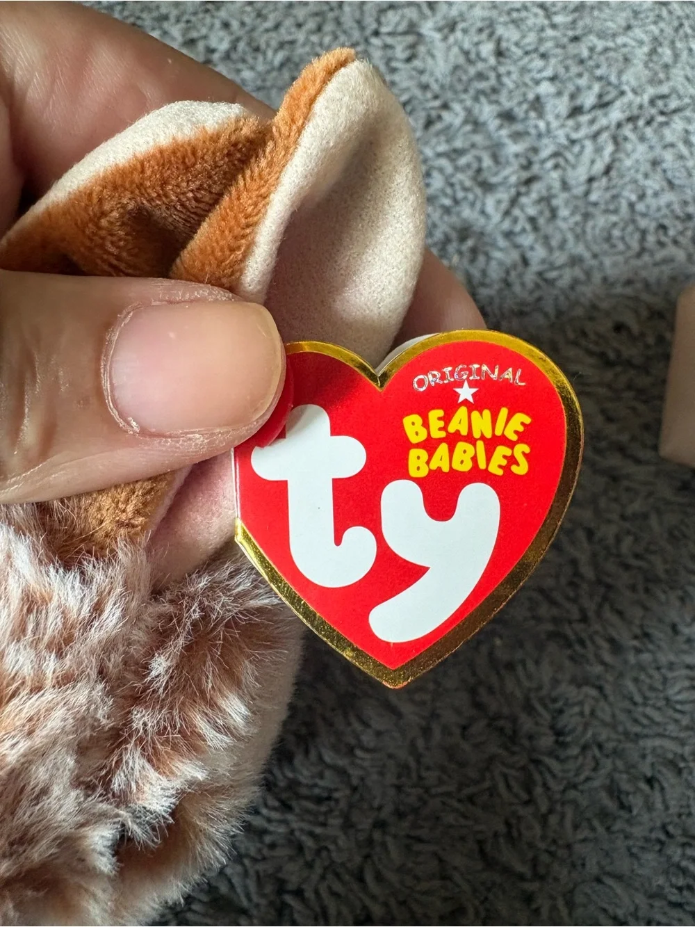 NWT Beanie Babies Rabbit with an Egg Whose Name is Praline